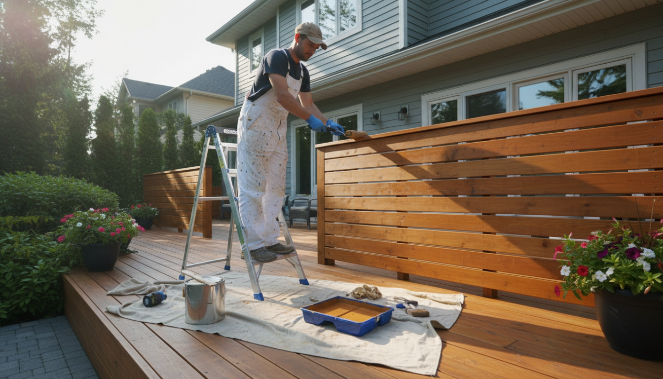 Maling af træværk udendørs: Guide til holdbar træbeskyttelse