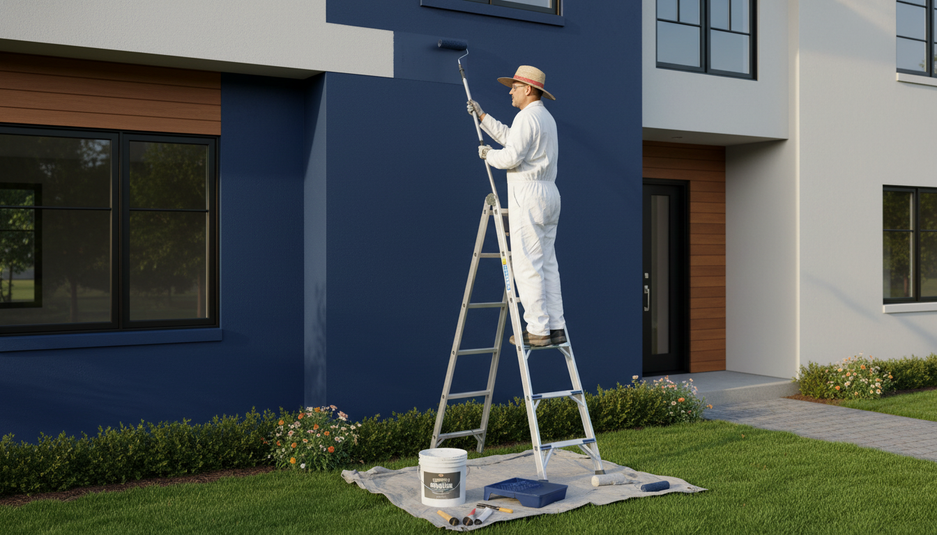 Maling af facade pris: Se hvad det koster at male dit hus i 2026