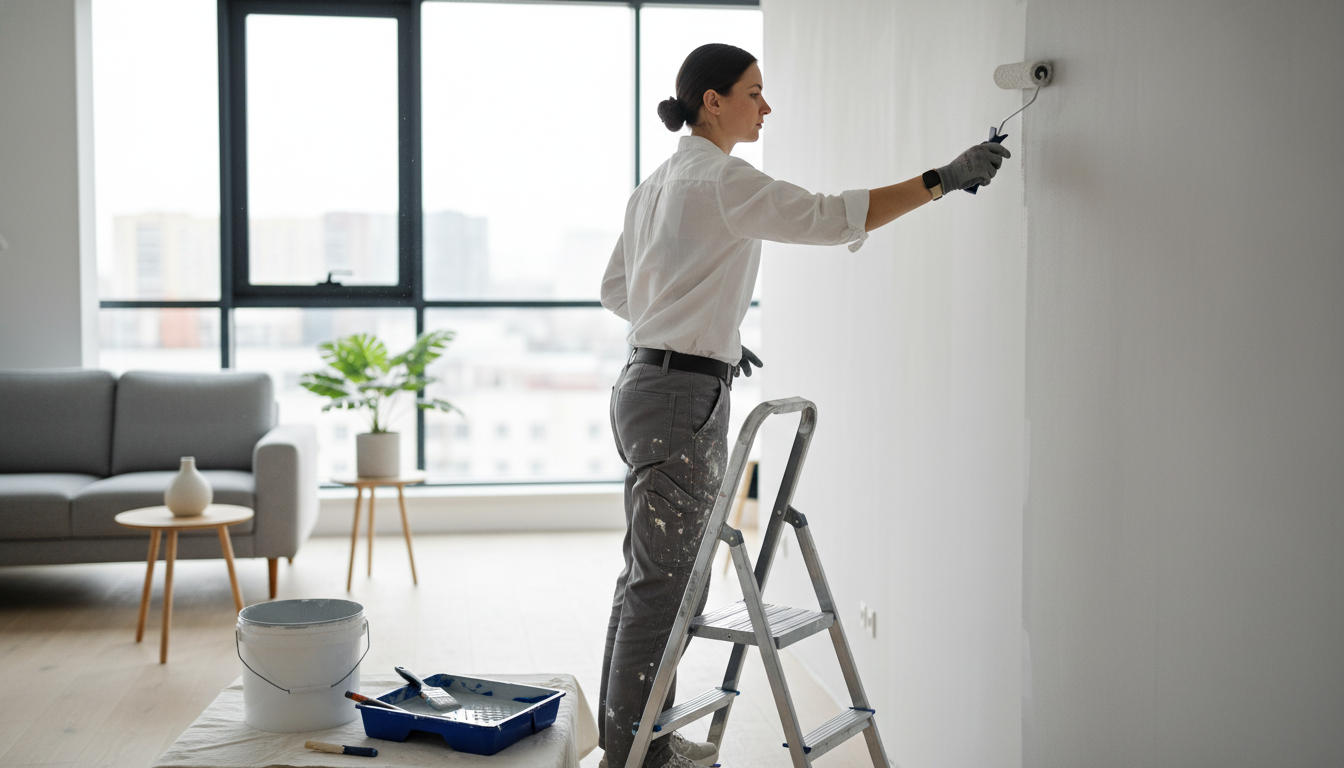 Indendørs maling af vægge: Guide til et perfekt resultat
