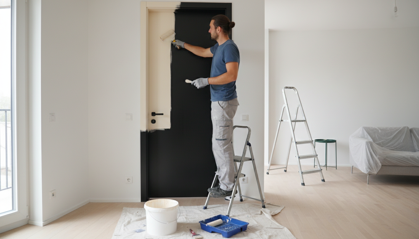 Maling af døre og karme: Komplet guide til et professionelt resultat