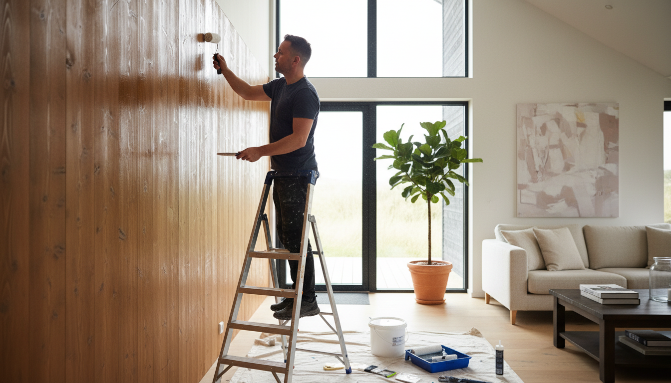 Maling af sommerhus i Henne Strand – Ekspert i træbeskyttelse