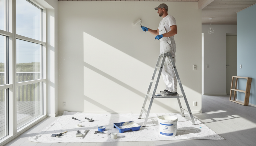 Maling af sommerhus i Thyborøn: Få en vejrbestandig finish