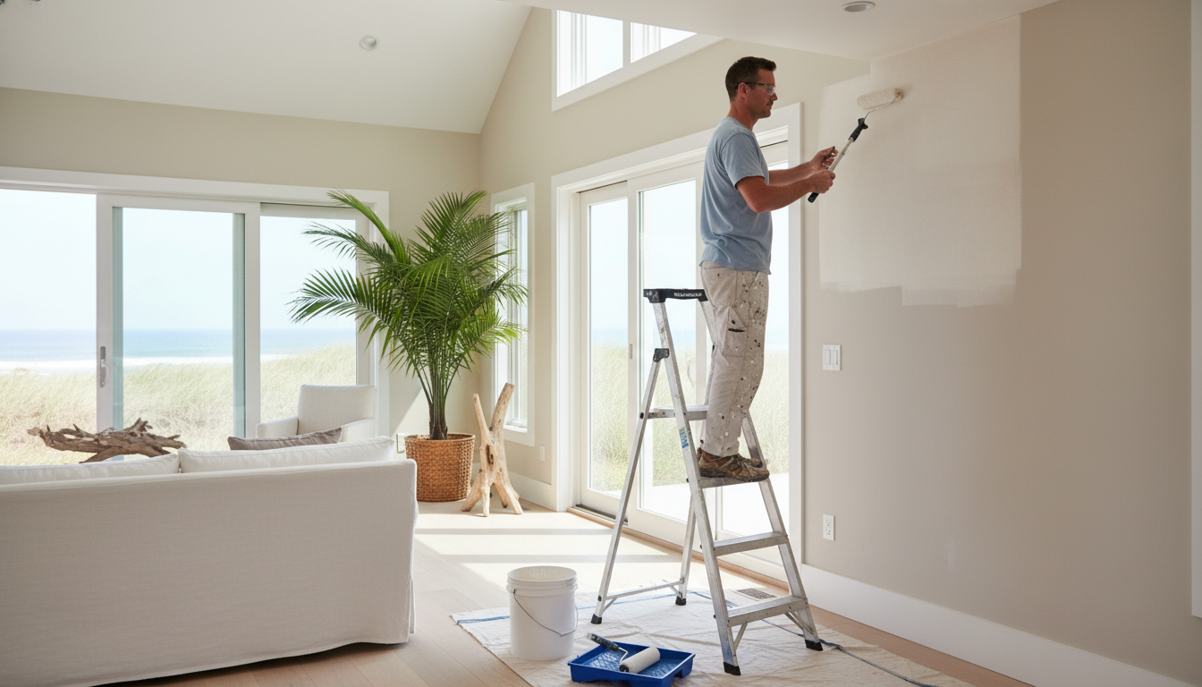 Maling der tåler saltluft: Guide til sommerhuse ved kysten