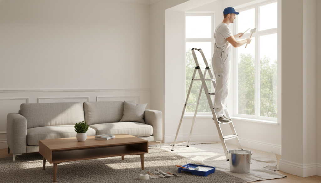 Maling af vinduer og døre: Sådan vedligeholder du dit sommerhus