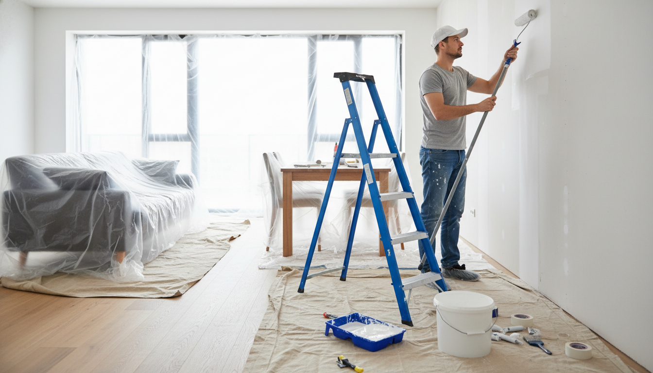 Forberedelse af vægge til maling: Komplet guide til danske hjem