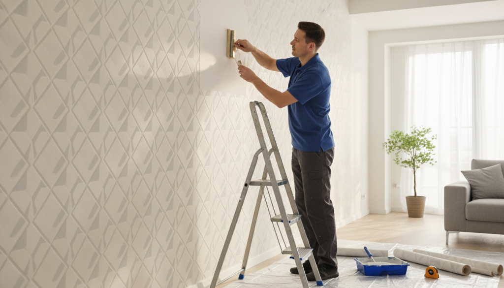 Opsætning af tapet – Sådan sikrer du en professionel finish