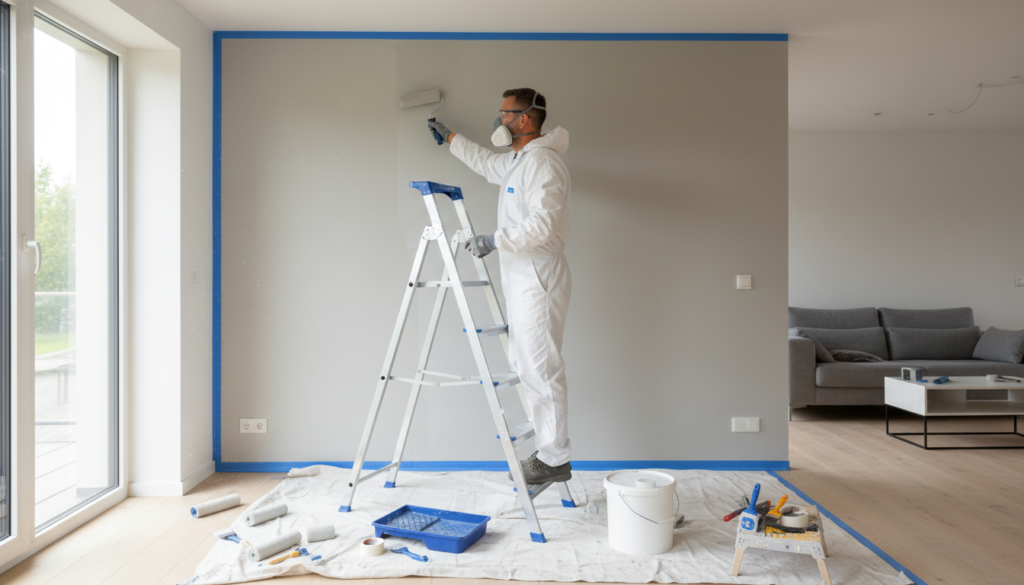 Maler nær Billund: Professionel maling af dit sommerhus