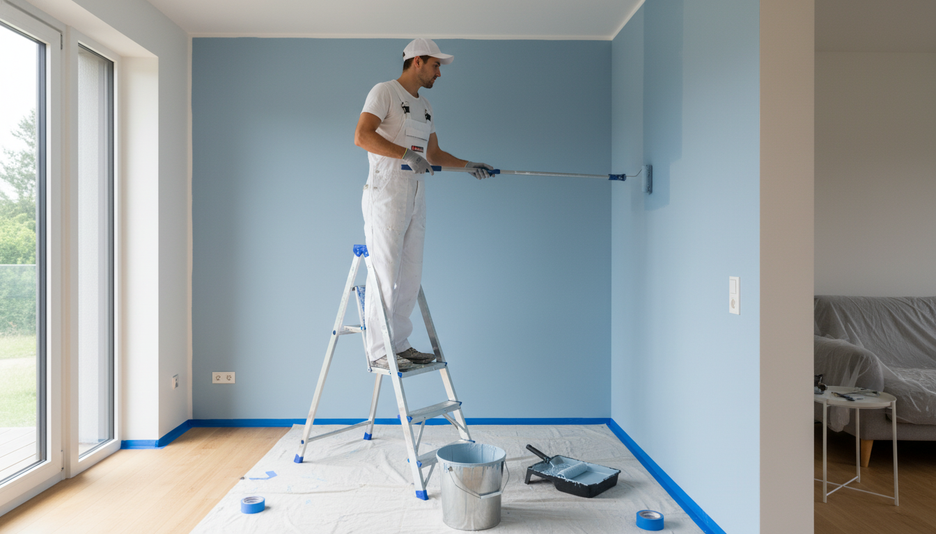 Maler pris pr. m2 – Se her hvad professionelt malerarbejde koster