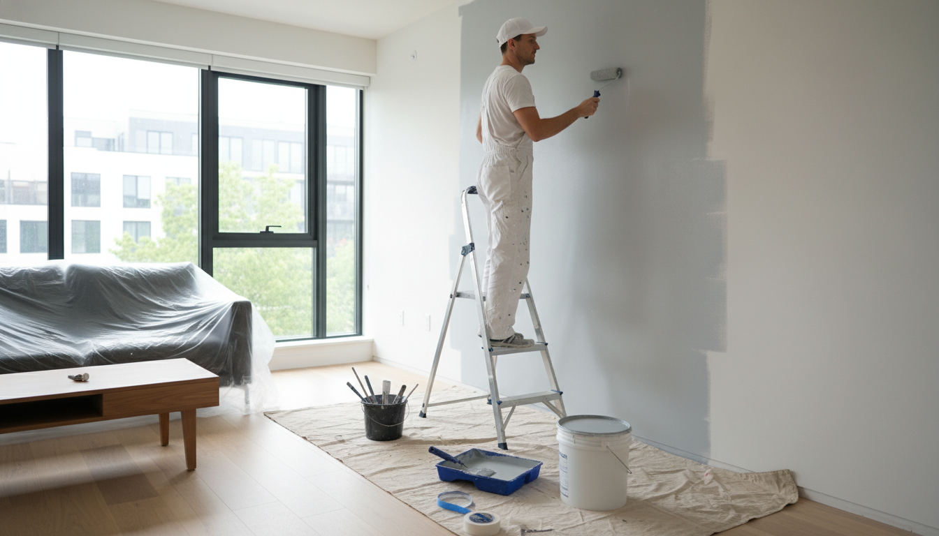 Tapetsering af stue i moderne stil – Case om en total forvandling