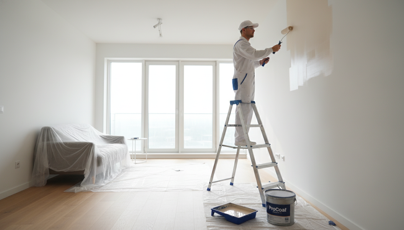 Erhvervsmaling pris – Hvad koster maling af kontor pr. m2?