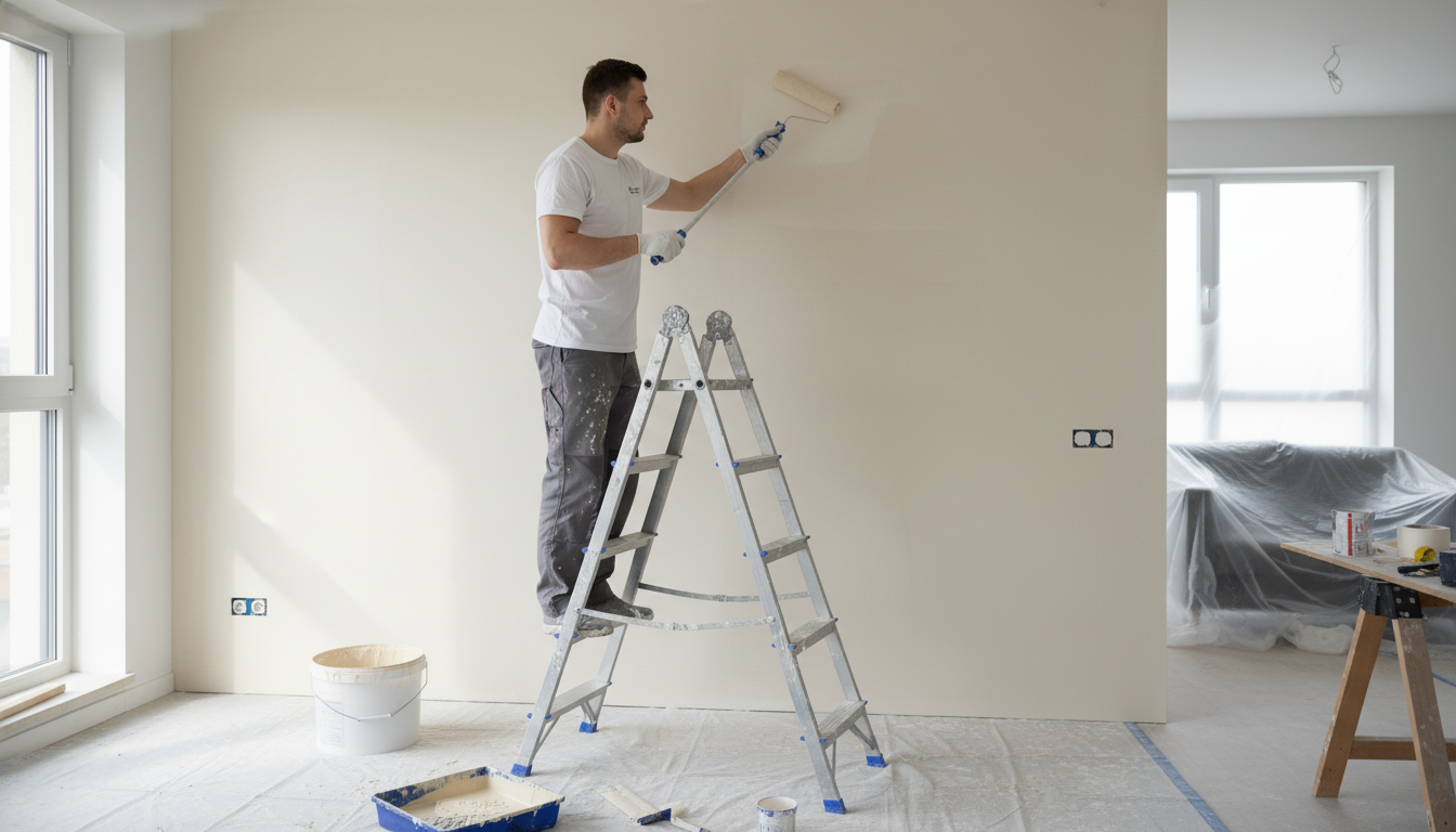 Hyr en maler eller mal selv? Se hvad der bedst kan betale sig