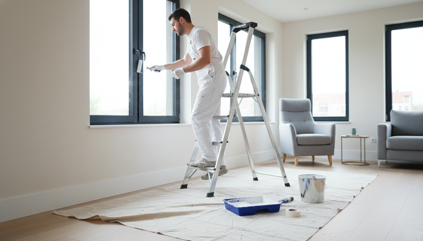 Hvad koster det at male vinduer? Pris på maling af vinduer