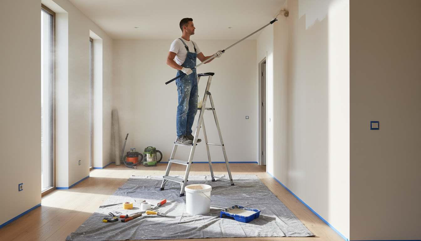 Hvad koster spartling? Pris pr. m2 og guide til fuldspartling (2024)