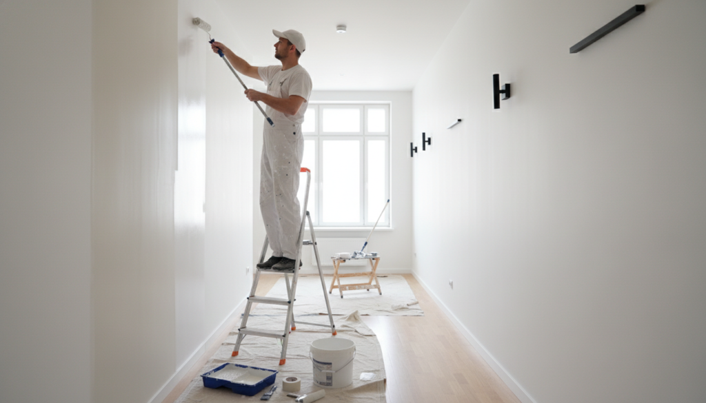 Maler til boligforeninger – Professionel maling af opgang og facade