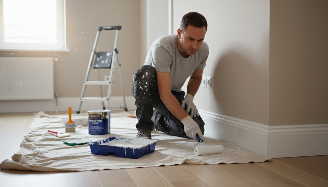 Maling af paneler: Guide til at male trælister og fodlister