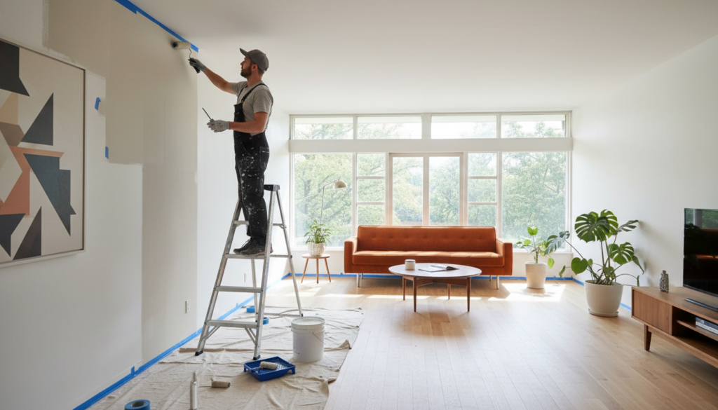 Maling af parcelhus: Sådan fornyer du dit 70’er hus med stil