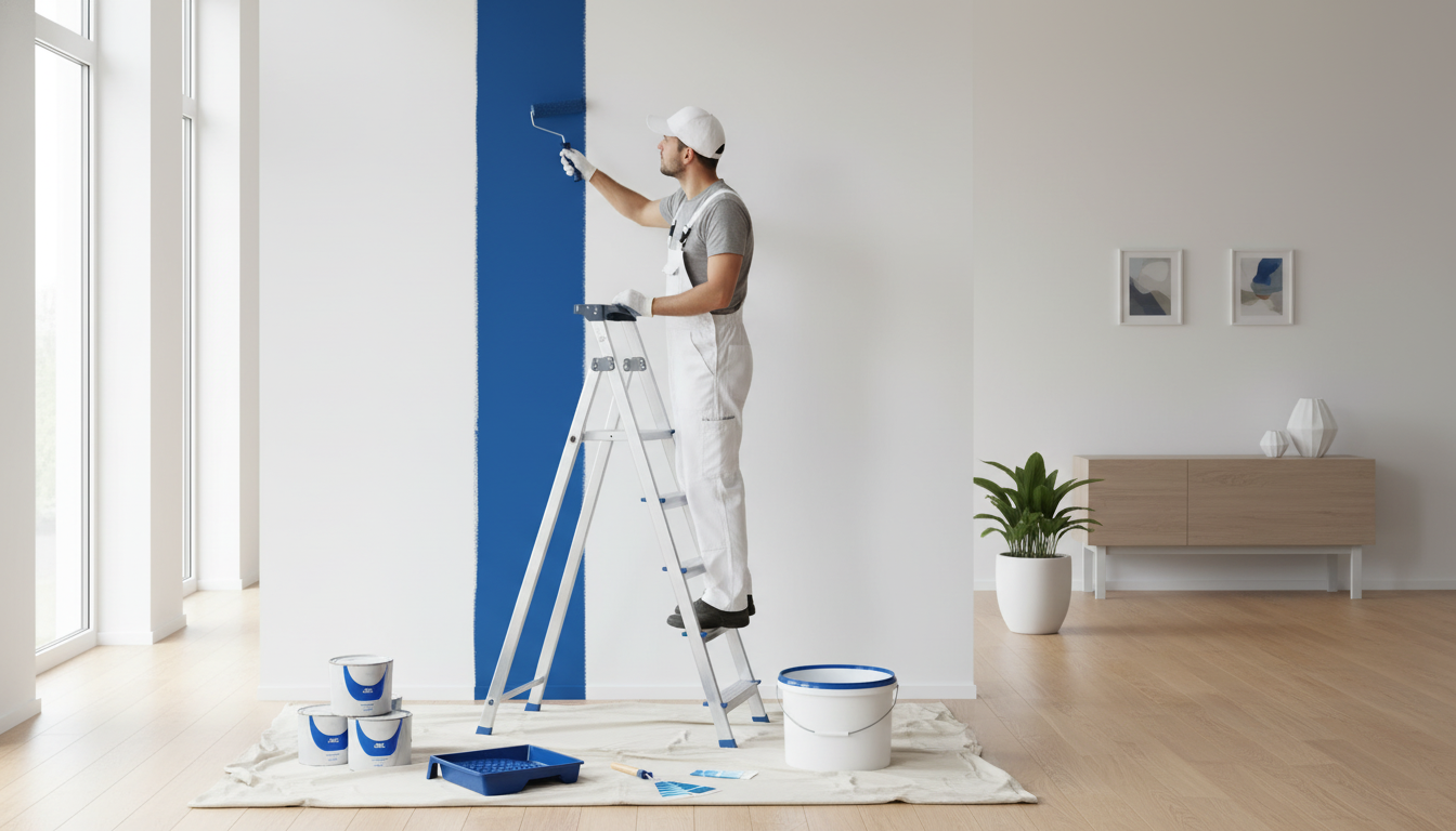 Blå farver til hjemmet: Guide til blå vægmaling og indretning