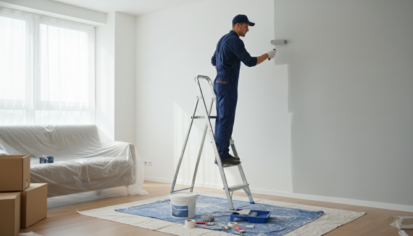 Indvendig maling i Ikast: Få professionelt malerarbejde her