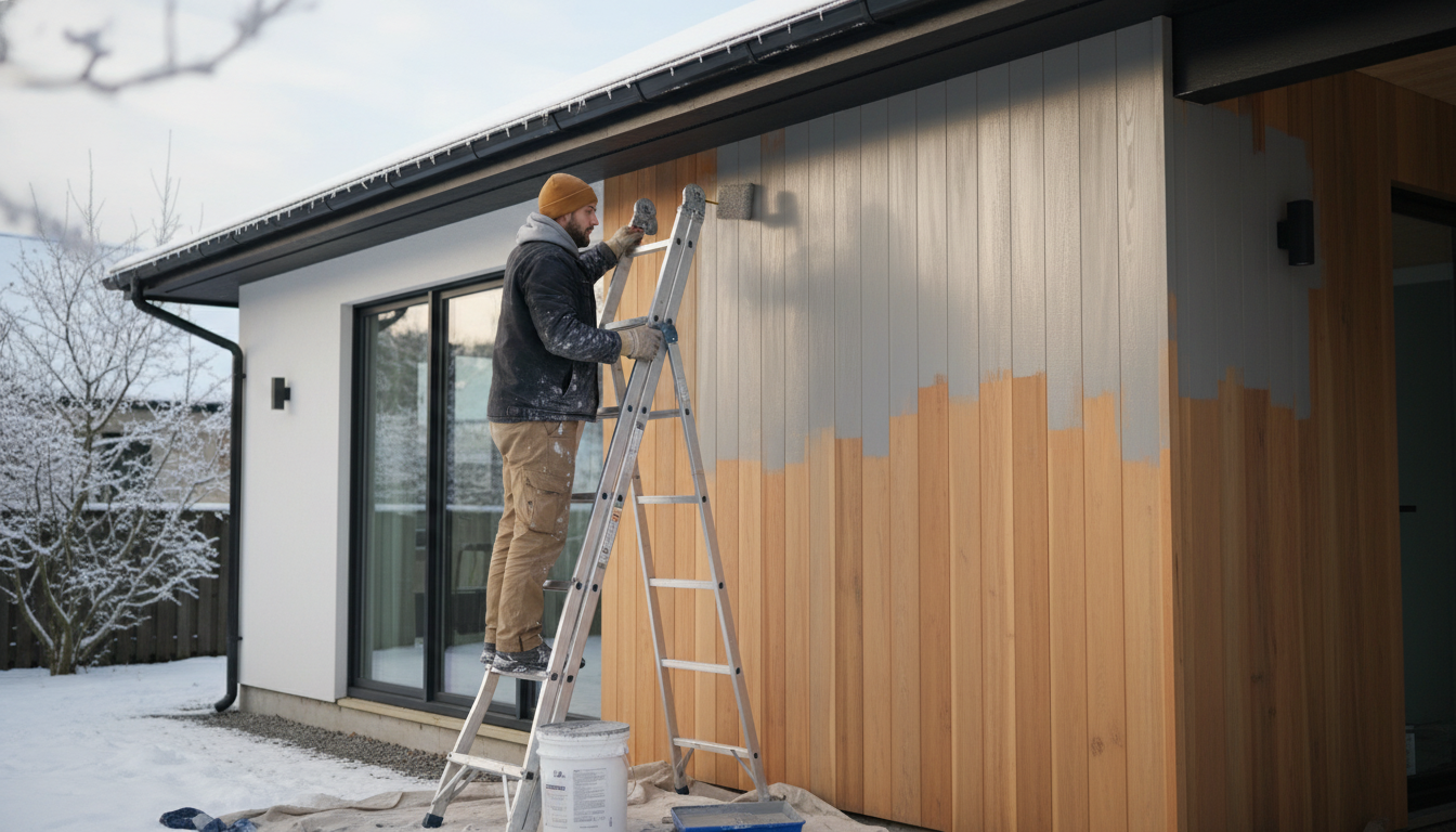 Vinterklargøring af hus: Malerens huskeliste til træværk og facade