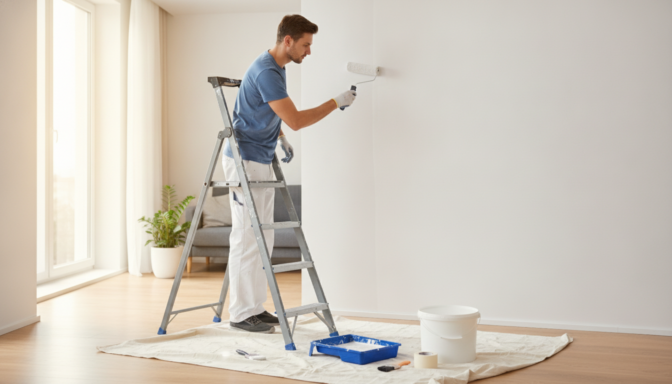 Indvendig maling i Them – Få professionelt malerarbejde af din maler