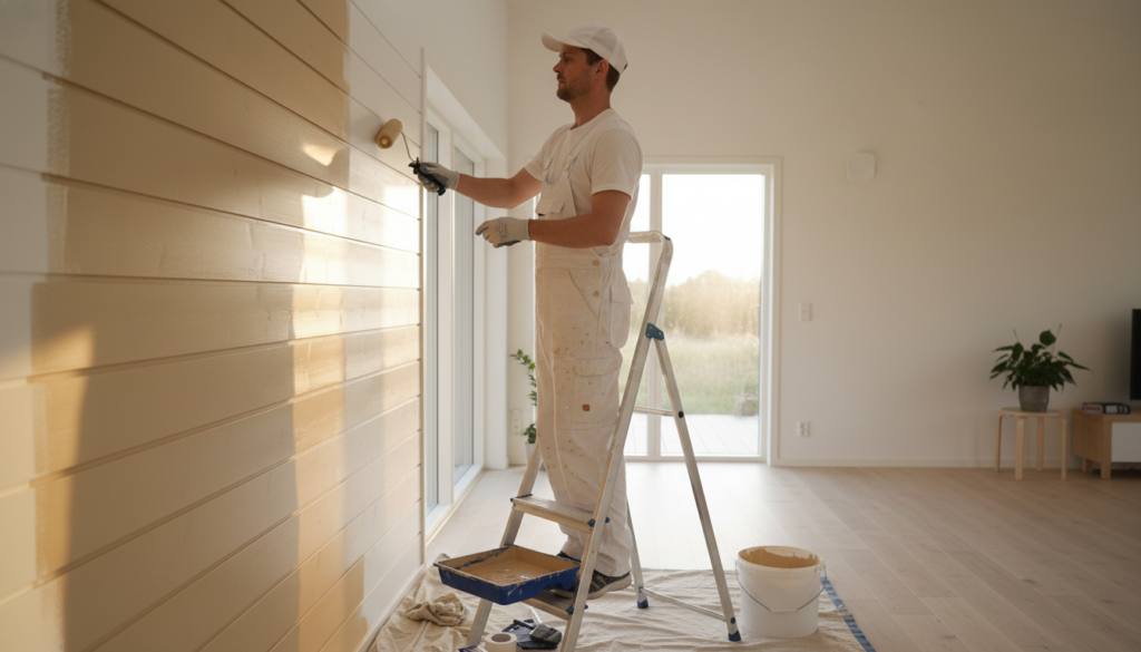 Maling af sommerhus i Kibæk: Professionel beskyttelse af træværk