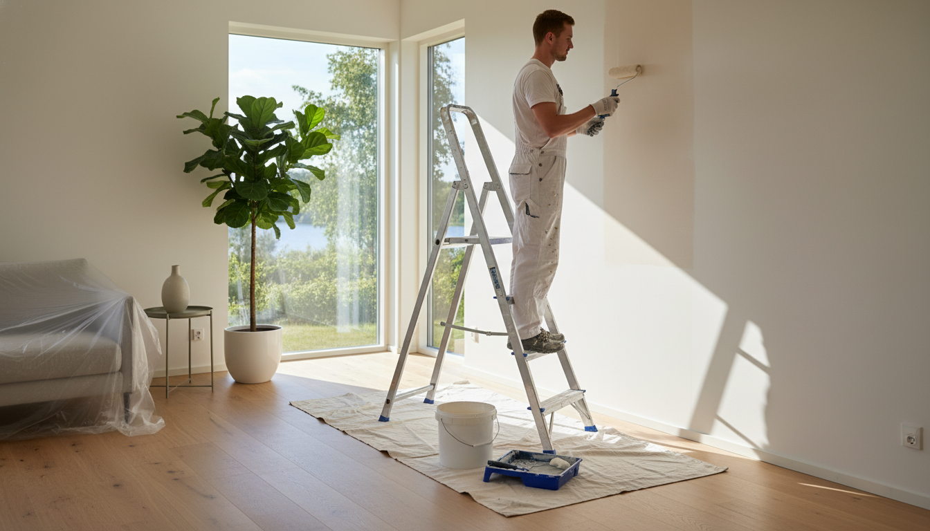 Maling af sommerhus i Sunds: Få professionelt resultat