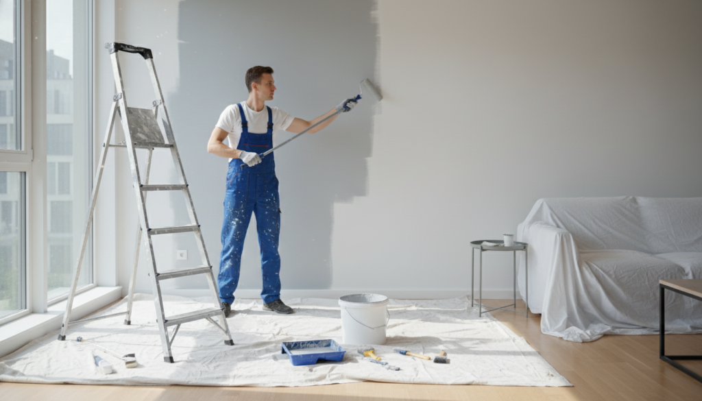 Indvendig maling i Holstebro: Professionel maler til din bolig