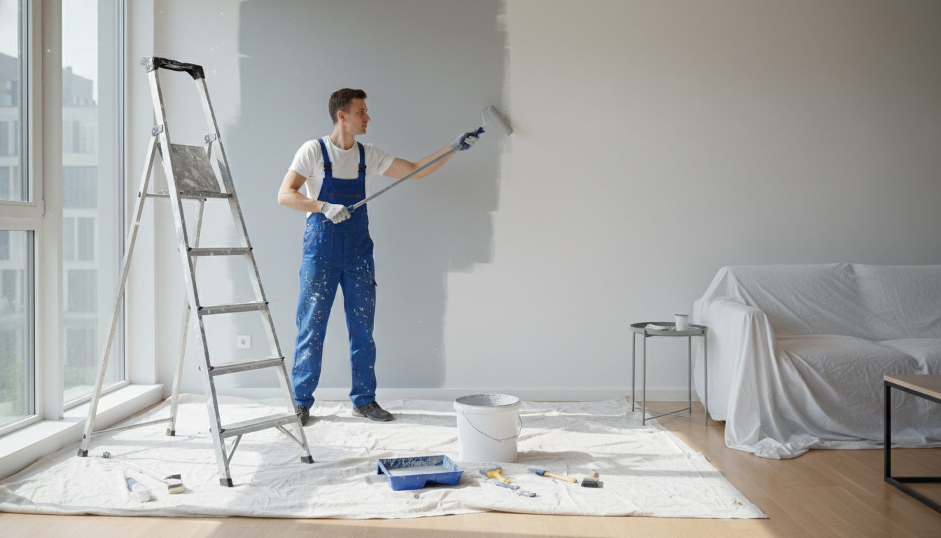 Indvendig maling i Holstebro: Professionel maler til din bolig