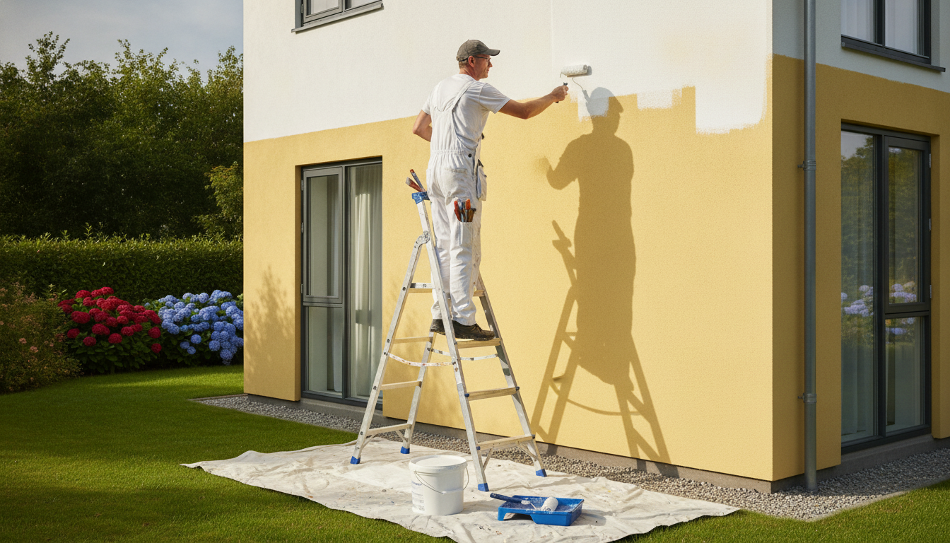 Udvendig maling i Billund: Professionel maling af din husfacade