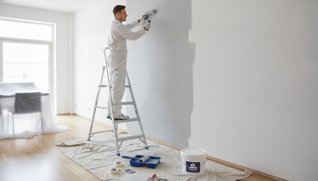Maling af lejlighed i Aarhus – Professionelt malerarbejde til prisen