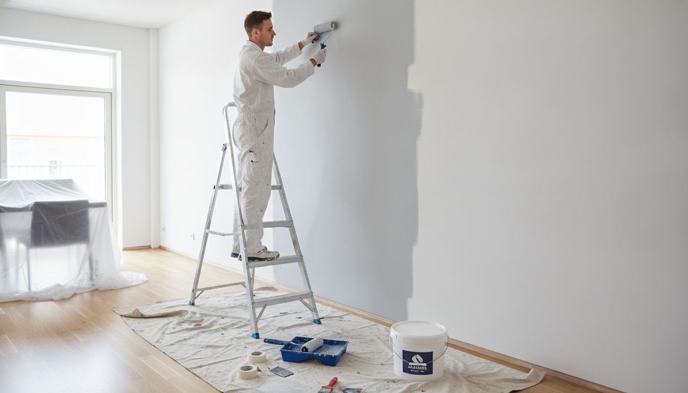 Maling af lejlighed i Aarhus – Professionelt malerarbejde til prisen