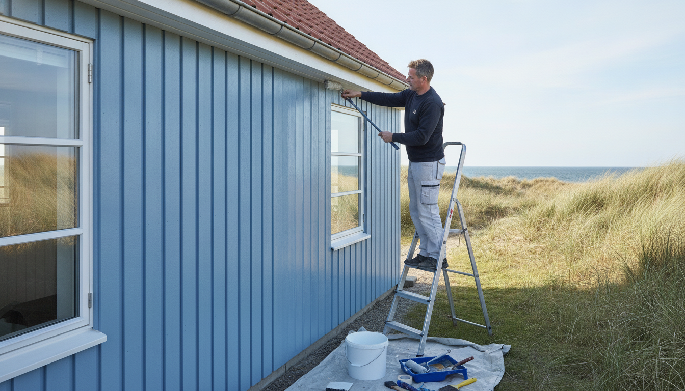 Maling af sommerhus i Hvide Sande: Beskyt træværket mod Vesterhavet