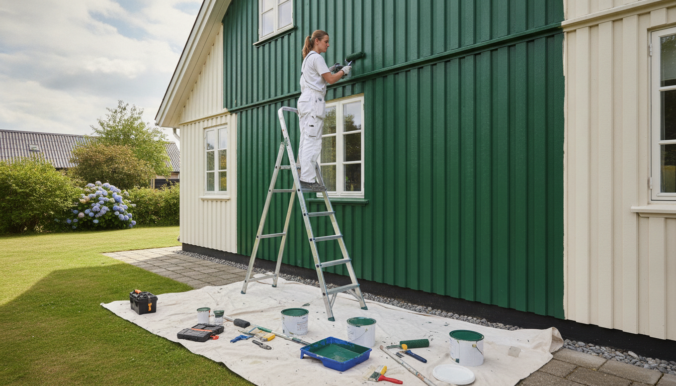 hvordan beskytter maling huset – Hvordan beskytter maling huset? Professionel facademaling i Herning