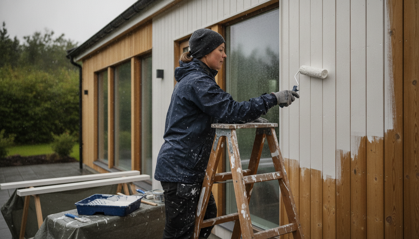 kan man male i regnvejr – Kan man male i regnvejr? Guide til udvendigt malerarbejde i fugtigt vejr