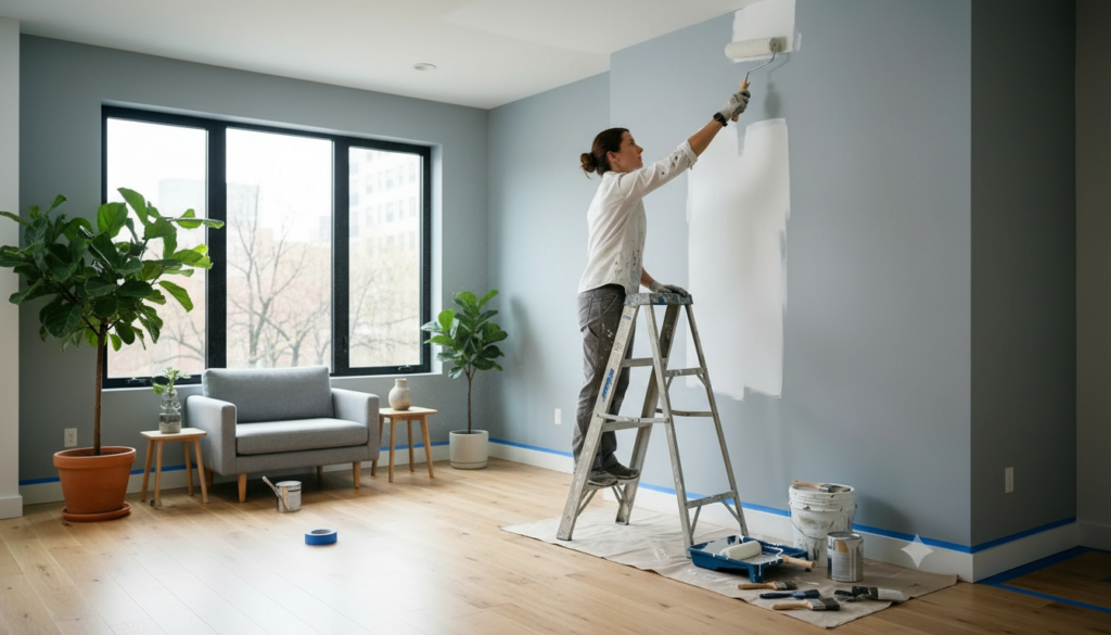 loftmaling vs vægmaling – Loftmaling vs vægmaling: Forskelle og valg af maling til indendørs brug