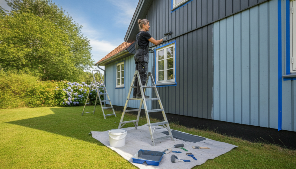 maling af sommerhus – Maling af sommerhus: Vedligeholdelse og professionel hjælp i Herning