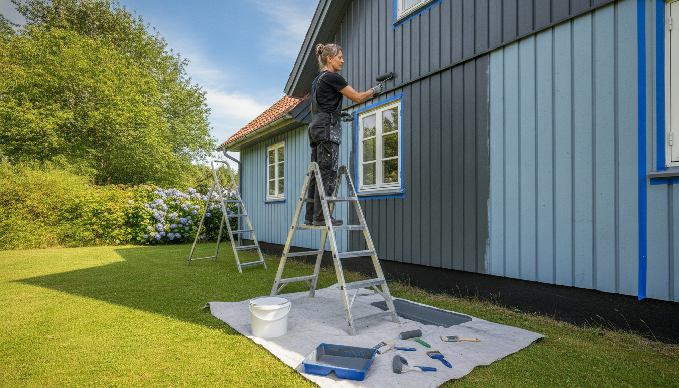 maling af sommerhus – Maling af sommerhus: Vedligeholdelse og professionel hjælp i Herning