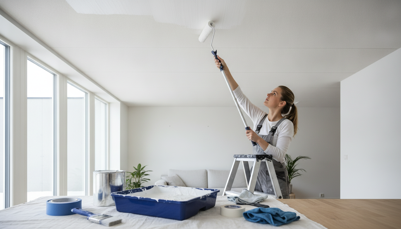 pris på loftmaling – Pris på loftmaling: Hvad påvirker prisen hos LIT Malerfirma i Herning?