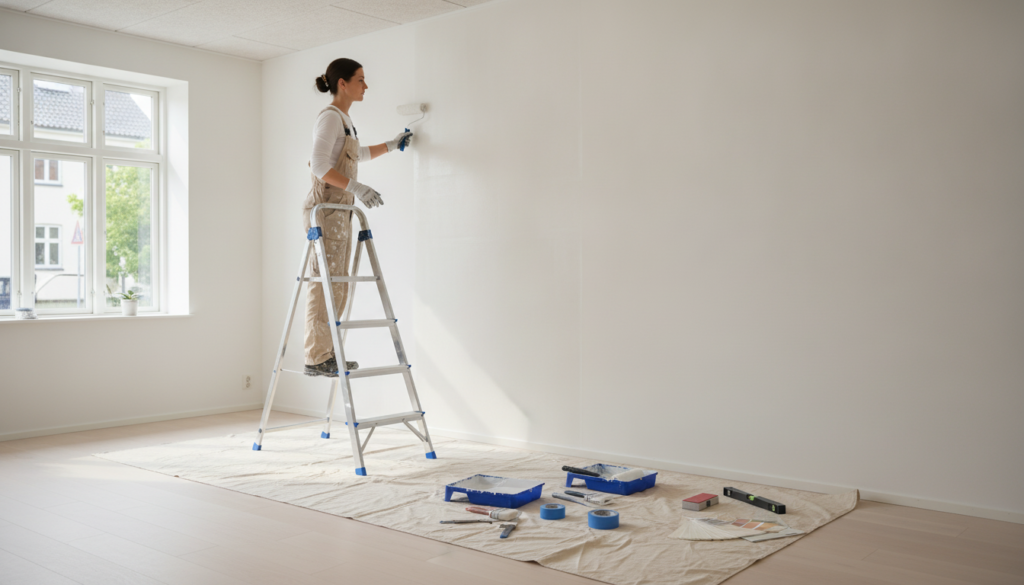 maling af vægge og lofter – Maling af vægge og lofter: hvad bør afklares før et tilbud?